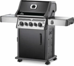 Napoleon Rogue SE 425 Gasgrill, Schwarz Mit Gussrosten - Hero Modell 2023 Inkl. Drehspieß - SMART Deal Inkl. Grillfürst Grill Control -Grillfuerst Speichern Napoleon Gasgrill RSE425 schwarz Hero 1