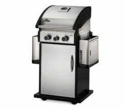 Napoleon Legend 325 Gasgrill - 2 Brenner Mit Seitenbrenner - Inkl. Napoleon Abdeckhaube -Grillfuerst Speichern Napoleon Legend LD325 Gasgrill Seitentische runtergeklappt