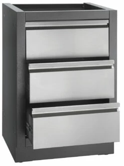 Napoleon Outdoor Küche Oasis 200 Mit Prestige Pro 500 Edelstahl Einbaugrill Ohne Vordefinierte Arbeitsplatte -Grillfuerst Speichern Napoleon Oasis Outdoor Kueche 2er Schubladenschrank 3