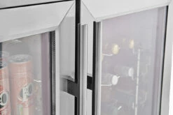 Napoleon Outdoor - Kühlschrank, 210 Liter, 2-türig Mit Doppelverglasung Und LED Beleuchtung - Wasserdicht Nach IP24 -Grillfuerst Speichern Napoleon Outdoor Kueche Kuehlschrank Griffe