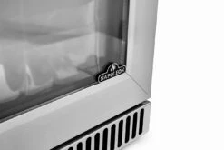 Napoleon Outdoor - Kühlschrank, 210 Liter, 2-türig Mit Doppelverglasung Und LED Beleuchtung - Wasserdicht Nach IP24 -Grillfuerst Speichern Napoleon Outdoor Kueche Kuehlschrank Tuer Logo