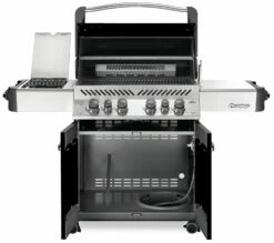 Napoleon Prestige 500 Gasgrill, Schwarz - Mit Safety Glow - X-DEAL Inkl. Grillthermometer, Schneidebrett Und Windschild Für SIZZLE ZONE 23 Napoleon Prestige 500 Gasgrill, Schwarz - Mit Safety Glow - X-DEAL Inkl. Grillthermometer, Schneidebrett Und Windschild Für SIZZLE ZONE -Grillfuerst Speichern Napoleon Prestige 500 Gasgrill schwarz open 1