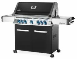 Napoleon Prestige 665 Gasgrill, Schwarz - Mit Safety Glow - Modell 2023 - SMART Deal Inkl. Grillfürst Grill Control -Grillfuerst Speichern Napoleon Prestige 665 schwarz Angle Black KnbsOn