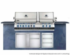 Napoleon Prestige Pro 825-3 Edelstahl Einbaugrill Gas - Inkl. Drehspieß - Modell 2023 -Grillfuerst Speichern Napoleon Prestige PRO 825 in Outdoor Kueche Beispiel