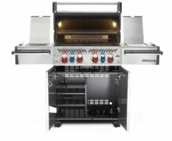Napoleon Prestige Pro 500-3 Edelstahl Gasgrill Inkl. Drehspieß - Modell 2023 - SMART Deal Inkl. Grillfürst Grill Control -Grillfuerst Speichern Napoleon Prestige Pro 500 offen 02 3