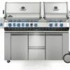 Napoleon Prestige Pro 825-3 Edelstahl Gasgrill Inkl. Drehspieß Und Bodenbeleuchtung - Modell 2023 - SMART Deal Inkl. Grillfürst Grill Control Mit Companion Device Und Einstichthermometer -Grillfuerst Speichern Napoleon Prestige Pro 825 Gasgrill PRO825RSBIPSS 2