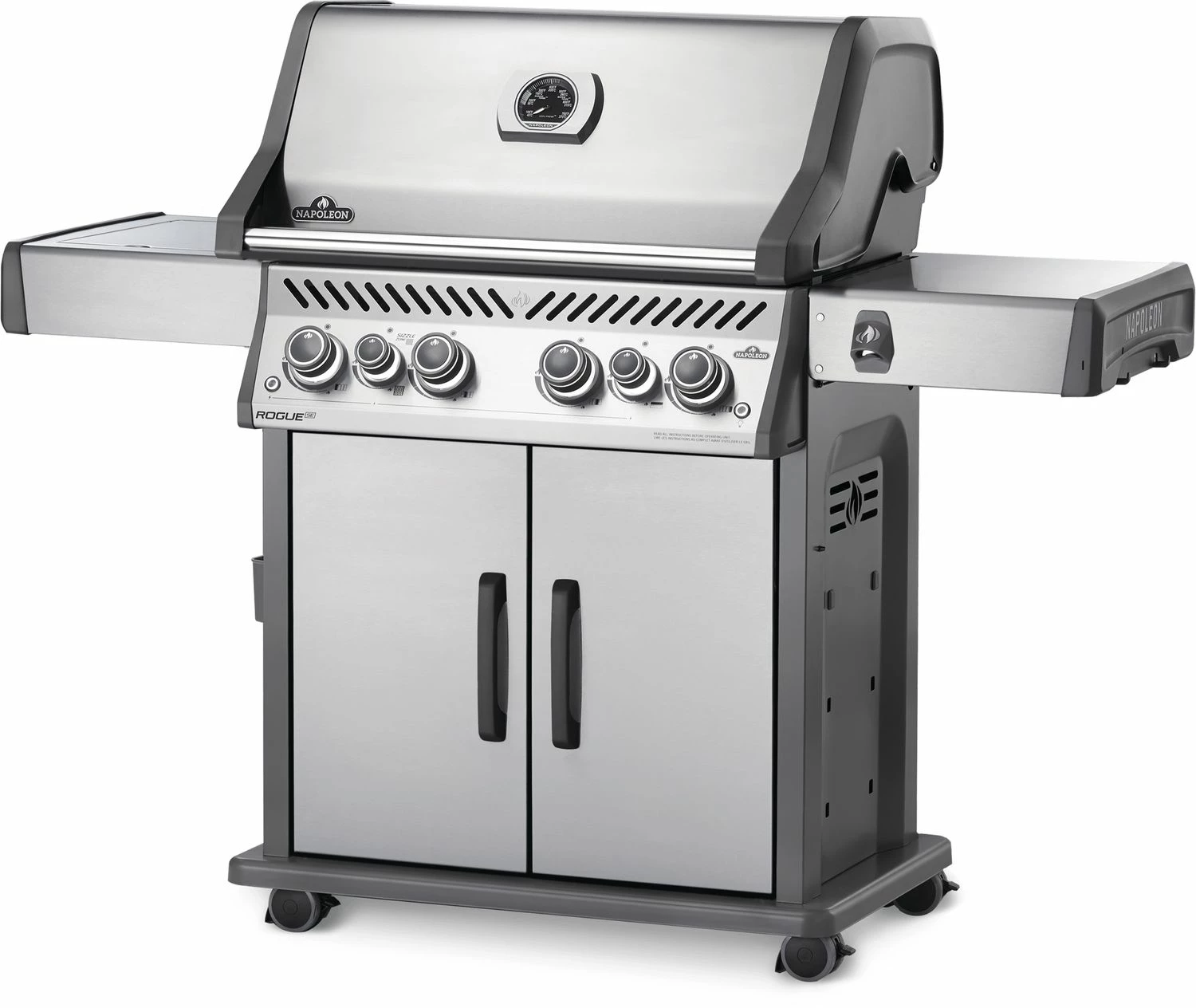 Napoleon Rogue SE 525 Edelstahl Gasgrill Mit Sizzle Zone Und Heckbrenner - Modell 2023 3 Napoleon Rogue SE 525 Edelstahl Gasgrill Mit Sizzle Zone Und Heckbrenner - Modell 2023