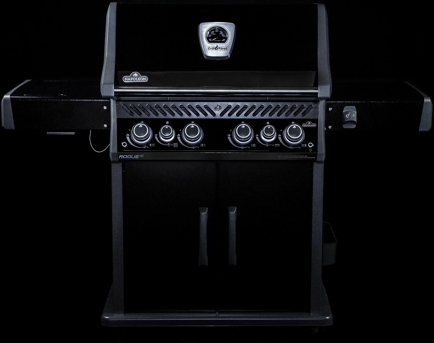 Napoleon Rogue SE 525 Gasgrill - All-black - Mit Sizzle Zone Und Heckbrenner - Grillfürst Edition Inkl. Abdeckhaube Im Karton + Gussplatte - Modell 2022 5 Napoleon Rogue SE 525 Gasgrill - All-black - Mit Sizzle Zone Und Heckbrenner - Grillfürst Edition Inkl. Abdeckhaube Im Karton + Gussplatte - Modell 2022 – Bild 3