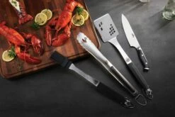 Napoleon 4-teiliges President's Limited Edition Grillbesteck Set -Grillfuerst Speichern Napoleon grillbesteck 4 teilig 70037