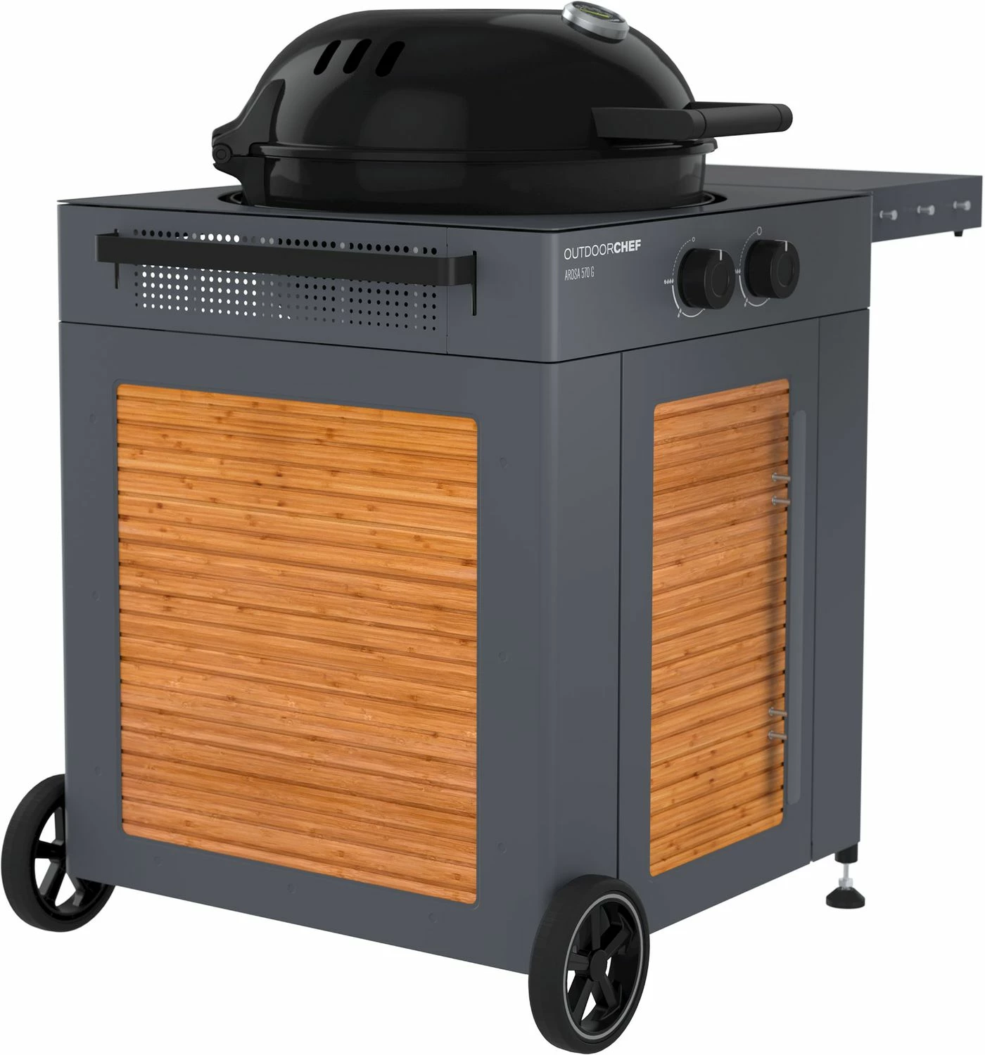 Outdoorchef Gas Kugelgrill Arosa 570 G Bamboo 5 Outdoorchef Gas Kugelgrill Arosa 570 G Bamboo – Bild 3