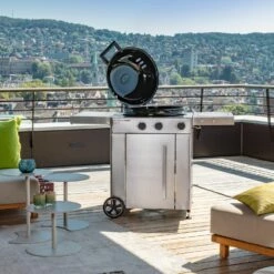 Outdoorchef Gas Kugelgrill Arosa 570 G Premium Steel Inkl. Seitenkocher 10 Outdoorchef Gas Kugelgrill Arosa 570 G Premium Steel Inkl. Seitenkocher -Grillfuerst Speichern Outdoorchef Arosa Premium Steel mood 1