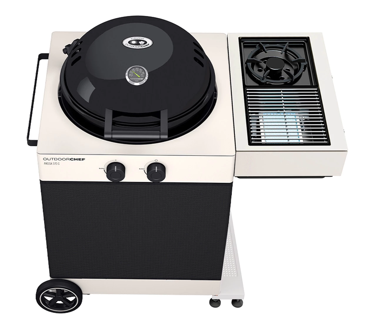 Outdoorchef Gas Kugelgrill Arosa 570 G Tex Inkl. Blazing Zone + Cooking Zone 3 Outdoorchef Gas Kugelgrill Arosa 570 G Tex Inkl. Blazing Zone + Cooking Zone