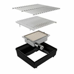Outdoorchef Gas Kugelgrill Davos 570G Pro Mit Blazing Zone (Infrarotbrenner) & Abdeckhaube -Grillfuerst Speichern Outdoorchef Blazing Zone Davos Deteil
