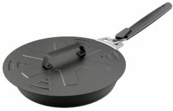 Outdoorchef Carbonstahl Deckel Ø 30 Cm -Grillfuerst Speichern Outdoorchef Carbonstahl Deckel auf Pfanne