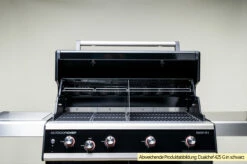 Outdoorchef Dualchef S 425 G Edelstahl Gasgrill Mit Seitenkocher -Grillfuerst Speichern Outdoorchef Dualchef S 425 G geteilter Garraum