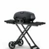 Napoleon Phantom TravelQ PRO285X Kompakt Gasgrill, Mattschwarz - Mit Klappbarem Wagen Inkl. Warmhalterost - Modell 2023 -Grillfuerst Speichern PRO285X PHM 1
