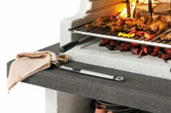 Palazzetti Grillkamin Balos Mit Pizzaofen Inkl. Montagematerial -Grillfuerst Speichern Palazzetti Balos Simsplatte Marmotech