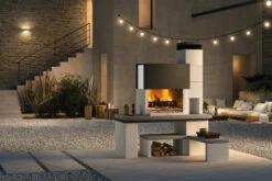 Palazzetti Grillkamin New York Inkl. Montagematerial