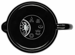 Petromax Emaille Milchtopf / 1400 Ml / Schwarz