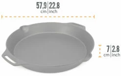 Petromax Feuerpfanne Gusseisen Fp50h-t Mit Zwei Henkeln -Grillfuerst Speichern Petromax Feuerpfanne Gusseisen ft50h Abmessungen