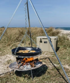 Petromax Feuerpfanne Gusseisen Fp50h-t Mit Zwei Henkeln