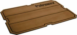Petromax Kühlbox 50 Liter Sand - Inkl. Sitzkissen, Haft-Unterlage Und Einsatzkorb -Grillfuerst Speichern Petromax Haft Auflage braun Linien kx50 padw l