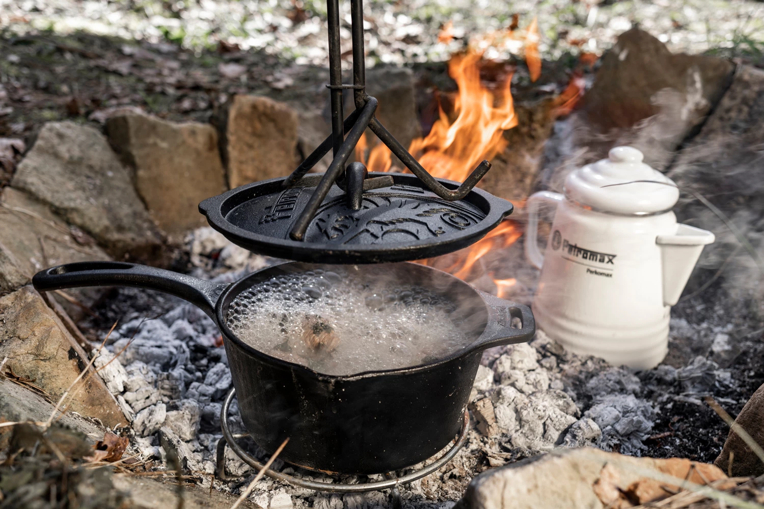 Petromax Gusseiserne Kasserolle Mit Deckel Kr1 11 Petromax Gusseiserne Kasserolle Mit Deckel Kr1 – Bild 9