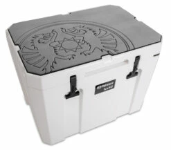 Petromax Haft-Auflage Für Kühlbox Kx50 Grau Mit Drachenemblem