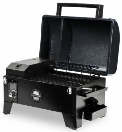 Pit Boss Pelletgrill Navigator 150 -Grillfuerst Speichern Pit Boss Pelletgrill Navigator 150 10805 seitlich offen