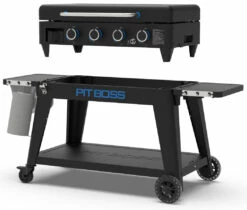 Pit Boss Plancha Grill Ultimate Plancha 4-Brenner - Mit Untergestell -Grillfuerst Speichern Pit Boss Planchagrill Ultimate 4 Brenner abnehmbar