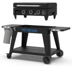 Pit Boss Plancha Grill Ultimate Plancha 3-Brenner - Mit Untergestell -Grillfuerst Speichern Pit Boss Planchagrill Ultimate Plancha 3 Brenner Grill abnehmbar