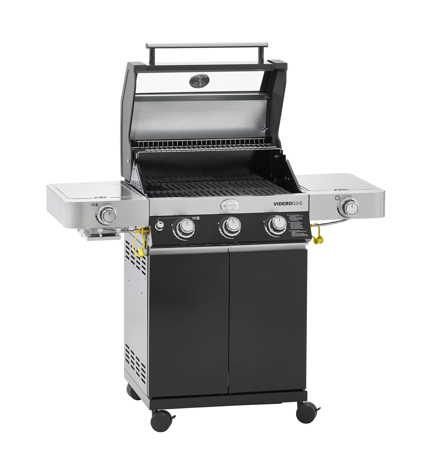 Rösle Gasgrill Videro G3-S VARIO+ Schwarz - Modell 2023 - X-DEAL Inkl. Abdeckhaube, Grillplatte Und Drehspieß 8 Rösle Gasgrill Videro G3-S VARIO+ Schwarz - Modell 2023 - X-DEAL Inkl. Abdeckhaube, Grillplatte Und Drehspieß – Bild 6