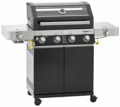 Rösle Gasgrill Videro G4-S VARIO+ Schwarz - Modell 2023 Inkl. Abdeckhaube