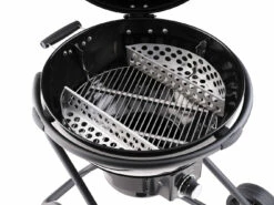 Rösle Holzkohlegrill Kugelgrill No.1 F60 Air Nero Jubiläumsmodell -Grillfuerst Speichern Roesle Holzkohle Kugelgrill Air F60 Nero Kohlekoerbe