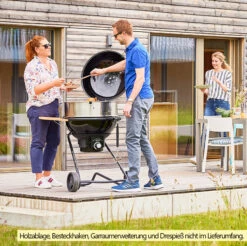 Rösle Holzkohlegrill Kugelgrill No.1 F60 Air Pro Vario+ -Grillfuerst Speichern Roesle Holzkohle Kugelgrill No1 AIR PRO F60 Liefestyle