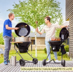 Rösle Holzkohlegrill Kugelgrill No.1 F60 Air Pro Vario+ -Grillfuerst Speichern Roesle Holzkohle Kugelgrill No1 AIR PRO Groessenvergleich 1