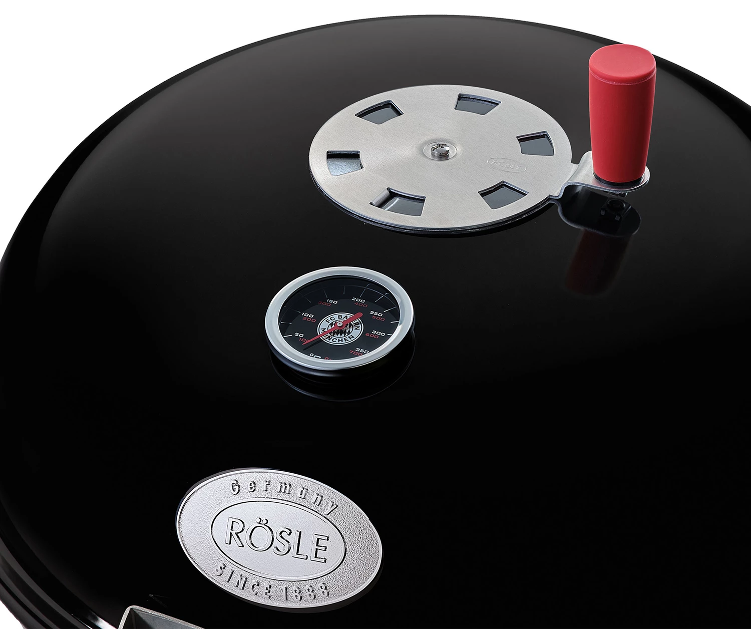 Rösle Holzkohlegrill Kugelgrill No.1 F50 Sport - FC Bayern Edition 5 Rösle Holzkohlegrill Kugelgrill No.1 F50 Sport - FC Bayern Edition – Bild 3