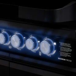Rösle Gasgrill Magnum PRO G4-S Inkl. Abdeckhaube - Modell 2023 -Grillfuerst Speichern Roesle Magnum Pro G4 S Drehregler beleuchtet