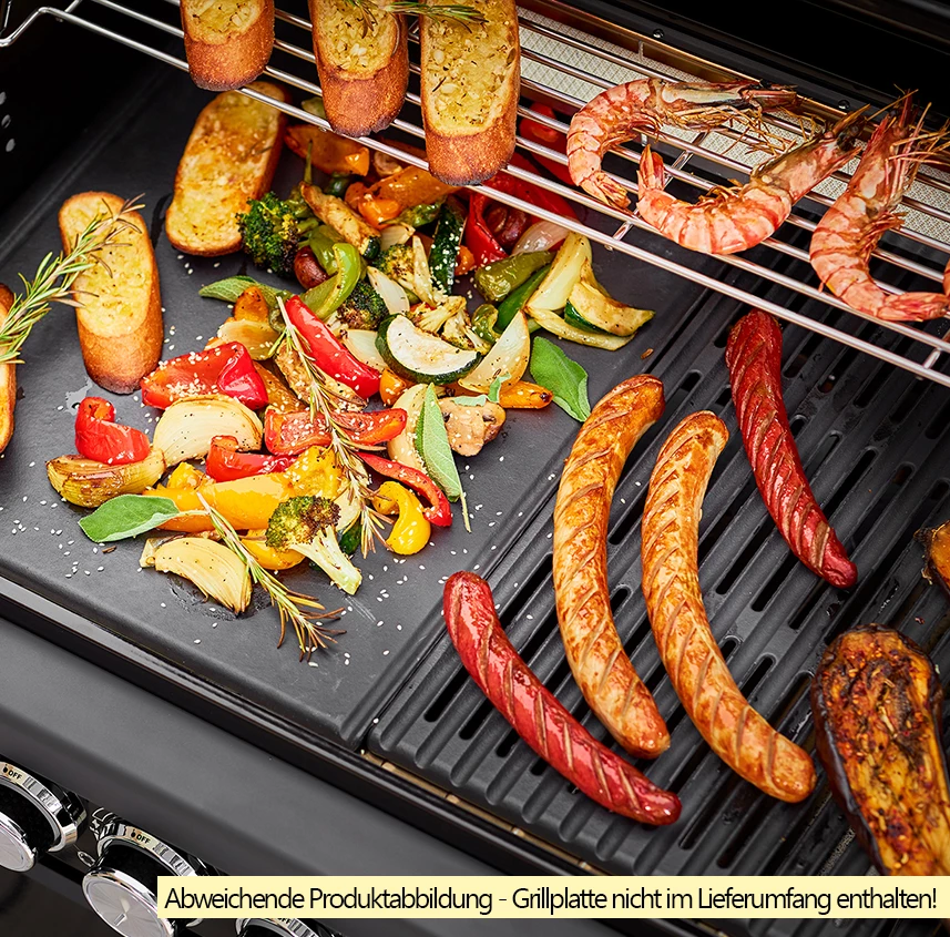 Rösle Gasgrill Magnum PRO G4-S - X-DEAL Inkl. Abdeckhaube, Gusseisen Grillplatte Und Drehspieß - Modell 2023 13 Rösle Gasgrill Magnum PRO G4-S - X-DEAL Inkl. Abdeckhaube, Gusseisen Grillplatte Und Drehspieß - Modell 2023 – Bild 11