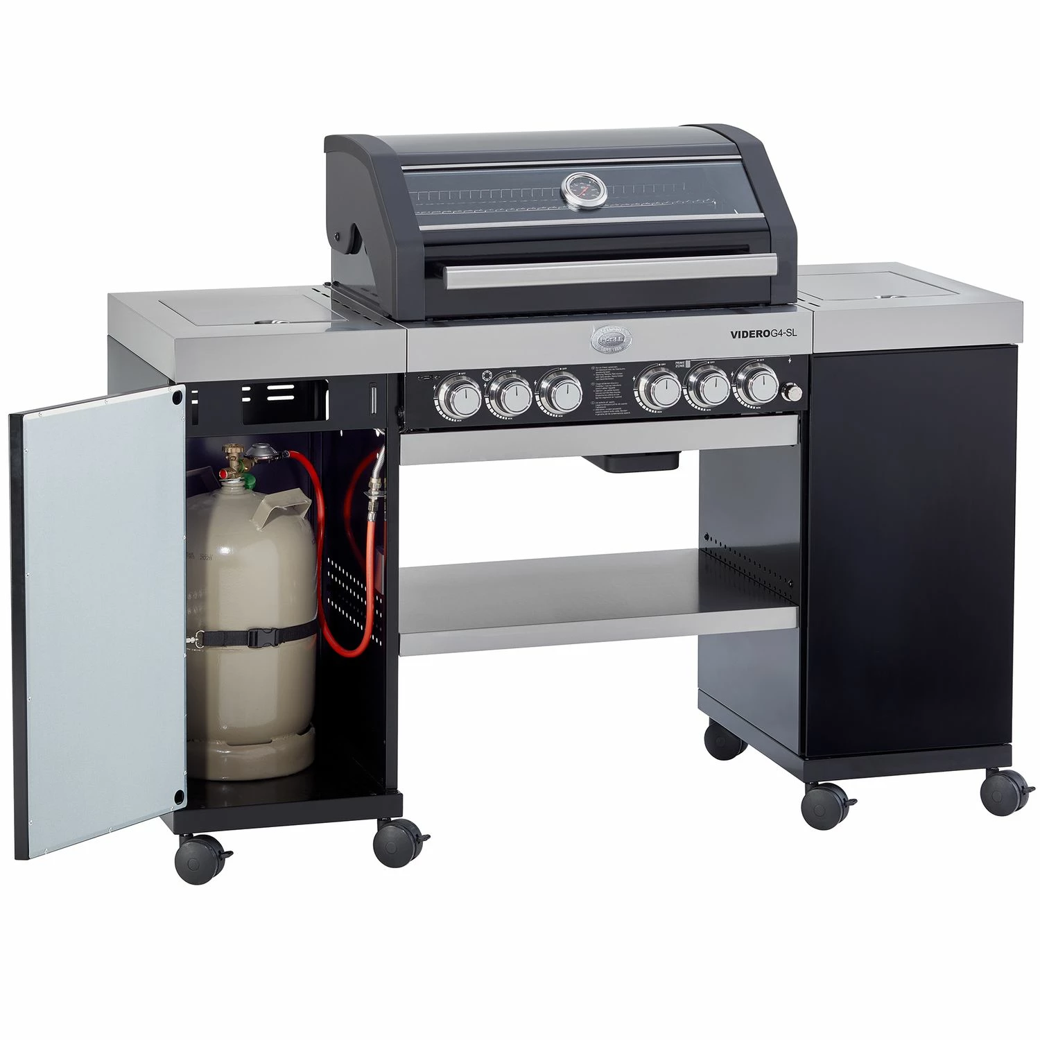 Rösle Gasgrill Videro G4-SL VARIO+ Schwarz - Modell 2022 4 Rösle Gasgrill Videro G4-SL VARIO+ Schwarz - Modell 2022 – Bild 2