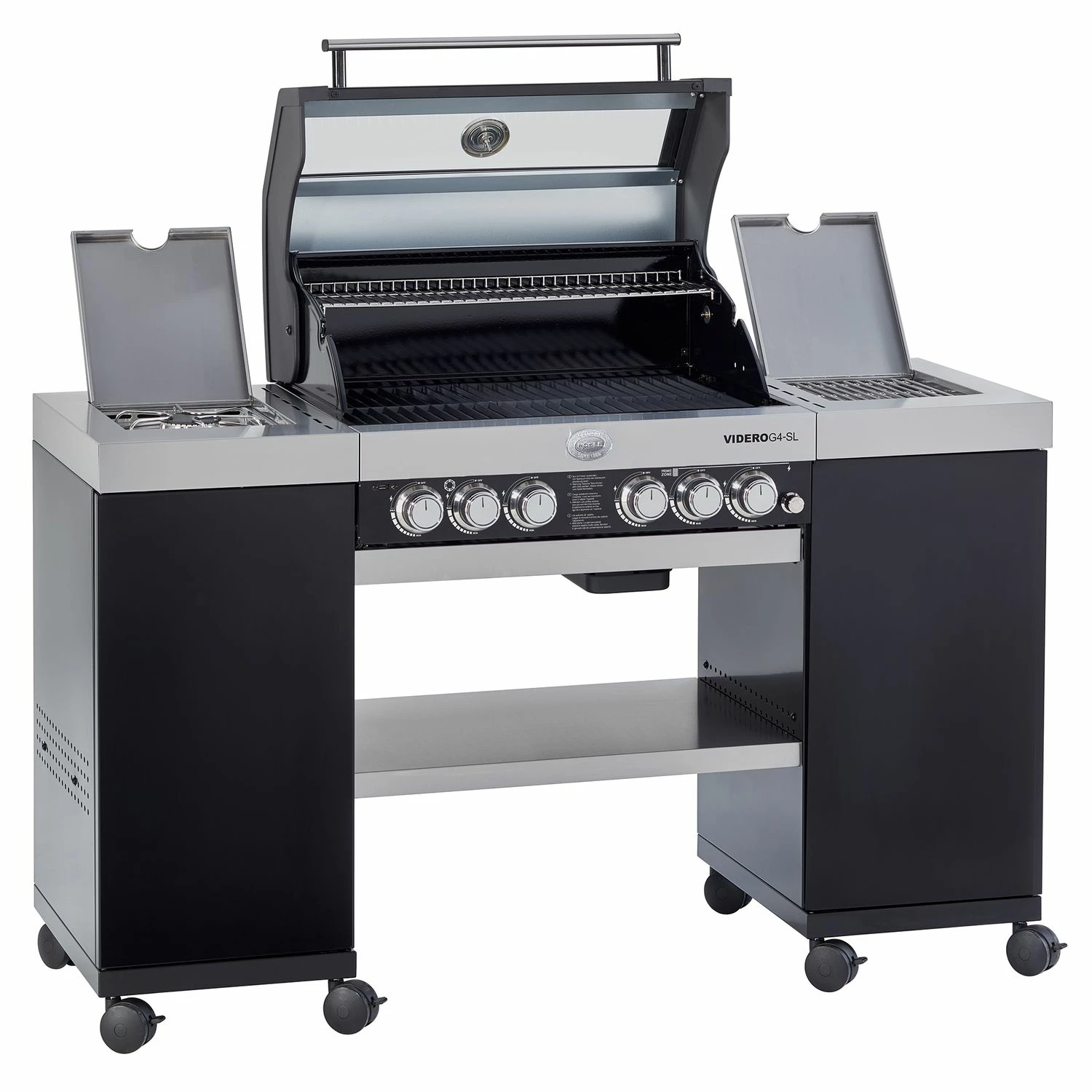 Rösle Gasgrill Videro G4-SL VARIO+ Schwarz - Modell 2022 5 Rösle Gasgrill Videro G4-SL VARIO+ Schwarz - Modell 2022 – Bild 3