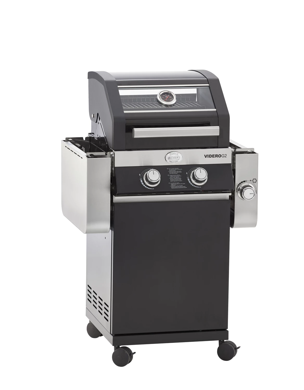 Rösle Gasgrill Videro G2 Schwarz - Modell 2022 Inkl. Abdeckhaube 5 Rösle Gasgrill Videro G2 Schwarz - Modell 2022 Inkl. Abdeckhaube – Bild 3