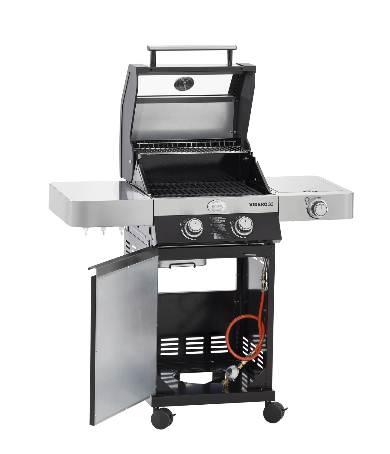 Rösle Gasgrill Videro G2 Schwarz - Modell 2022 Inkl. Abdeckhaube 6 Rösle Gasgrill Videro G2 Schwarz - Modell 2022 Inkl. Abdeckhaube – Bild 4