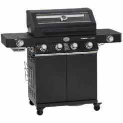 Rösle Gasgrill Videro G4-S Vario+ Nero Schwarz - Modell 2023 - X-DEAL Inkl. Abdeckhaube