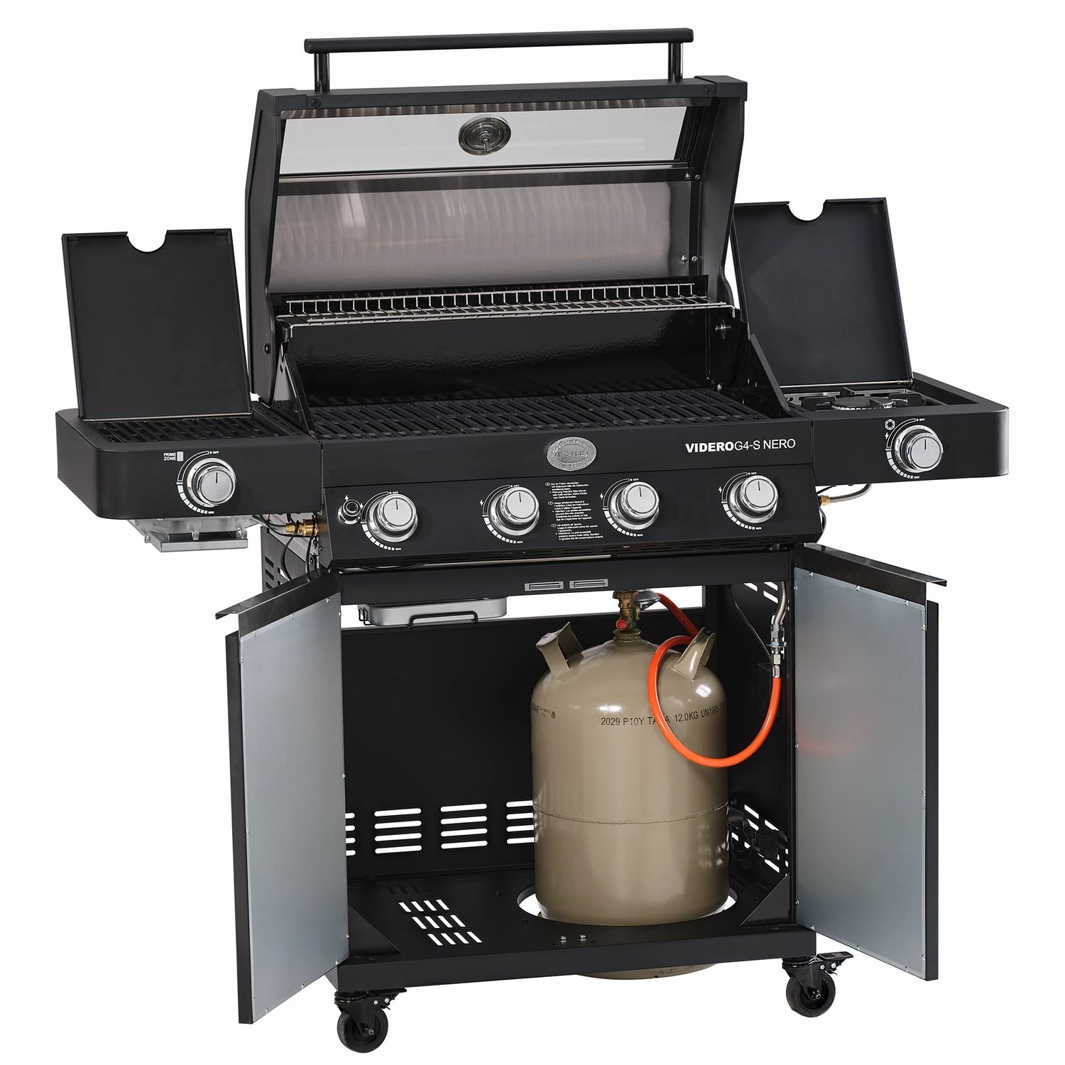 Rösle Gasgrill BBQ-Station Videro G4-S Vario+ Nero Schwarz - Modell 2023 - X-DEAL Inkl. Abdeckhaube 4 Rösle Gasgrill BBQ-Station Videro G4-S Vario+ Nero Schwarz - Modell 2023 - X-DEAL Inkl. Abdeckhaube – Bild 2