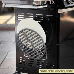 Rösle Gasgrill Videro G4-S VARIO+ Schwarz - Modell 2023 -Grillfuerst Speichern Roesle Videro Gasgrill Grillstation Vario Halter Mood 4