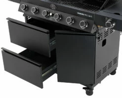 Rösle Gasgrill Videro Pro G6-S Vario+ Mattschwarz - Modell 2023 -Grillfuerst Speichern Roesle Videro Pro G6 S Gasgrill Unterschrank