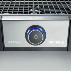 Severin Elektro Tischgrill SENOA Digital Boost - Boost Zone 500°C - 3.000 W -Grillfuerst Speichern Severin Elektrogrill Senoa pg8114 schalter 4