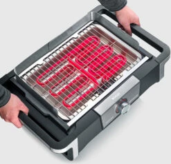 Severin Elektro Tischgrill SENOA Boost - Boost Zone 500°C - 3.000 W -Grillfuerst Speichern Severin Senoa boost s PG8113 safetouch