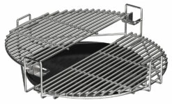 The Bastard Keramikgrill Urban Large - Complete - Schwarz Matt - Modell 2023 -Grillfuerst Speichern The Bastard Multilevel Cooking System Large Setter Hitzedeflektor